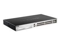 D-Link Netzwerk-Switch – 30 Anschlüsse, Gigabit Geschwindigkeit