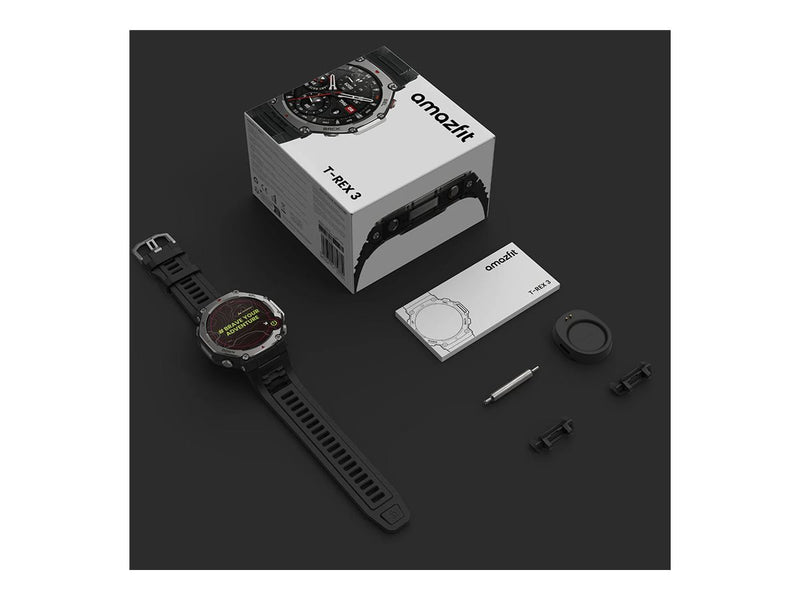 Amazfit T-Rex 3 Smartwatch – Robust für Abenteuer, 1,5" AMOLED