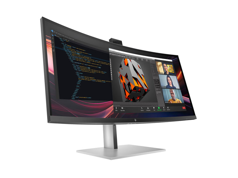 HP 34" Curved Monitor – WQHD, Thunderbolt 4