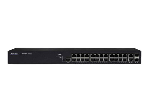 Lancom 26-Port Gigabit Switch – Für moderne Netzwerke, PoE+ Unterstützung