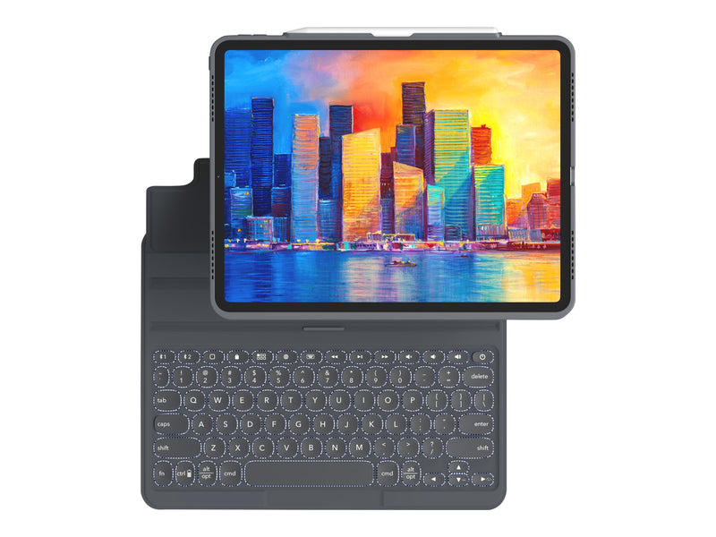 ZAGG Pro Keys Tastatur – Beleuchtet, Bluetooth, für iPad Pro 12.9"