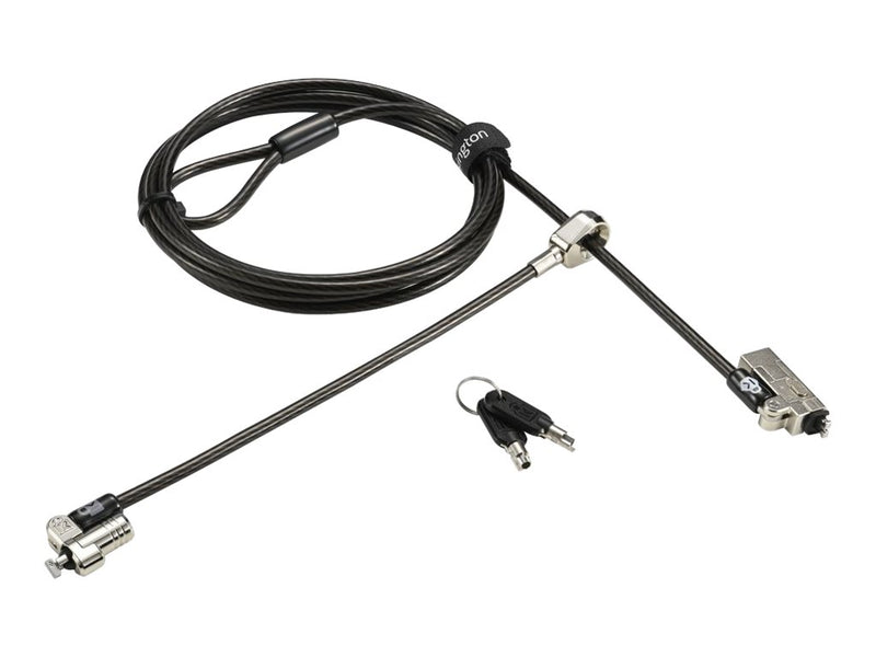 Kensington Laptopschloss – Doppelkopf für Notebook und Monitor