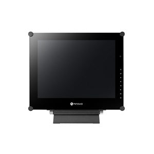 Neovo LED-Monitor 15" – Vielseitige Anschlüsse, eingebaute Lautsprecher