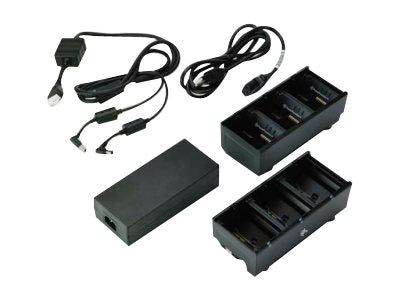 Zebra 3-Slot Batterieladegerät – Für QLn und ZQ Serien