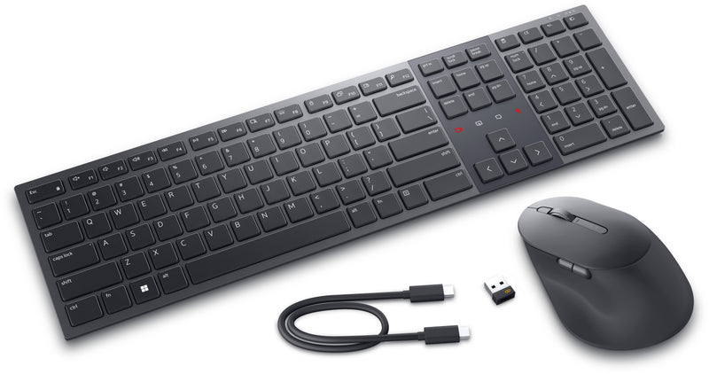 DELL Kabelloses Tastatur-Maus-Set – Beleuchtet, Bluetooth