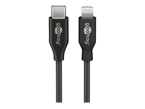 Goobay USB-C zu Lightning Kabel – 1 m, Laden & Synchronisieren