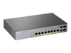 Zyxel Netzwerk-Switch – 12 Anschlüsse, PoE+ für Überwachung