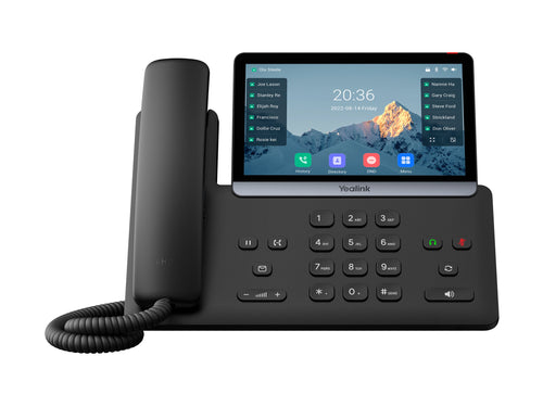 Yealink Tischtelefon – 7" Farbdisplay, Touchscreen