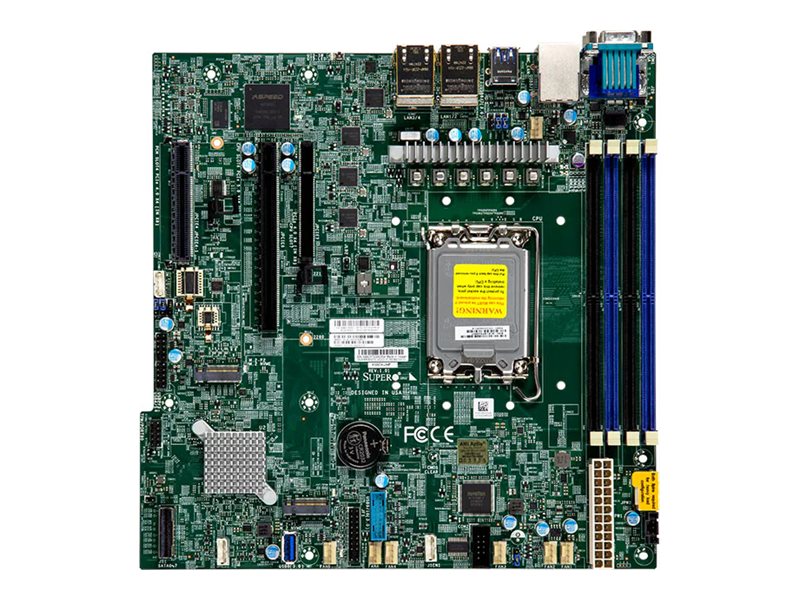 SUPERMICRO Motherboard – 4x Gigabit LAN, USB 3.2