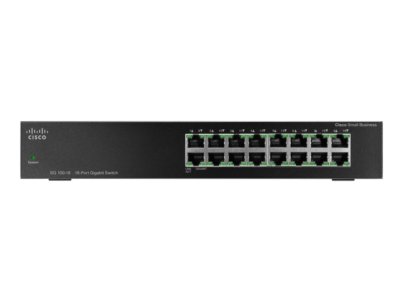 Cisco 16-Port Gigabit Switch – Einfaches Netzwerk für kleine Büros