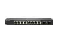 SonicWall Netzwerk-Switch – 10 Anschlüsse, einfache Verwaltung