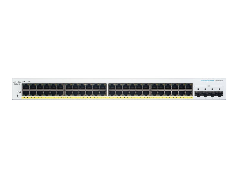 Cisco Business Switch – 48 Anschlüsse, Rack-montierbar
