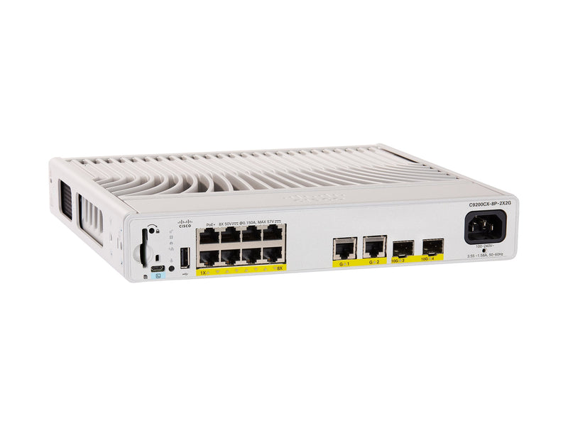 Cisco Netzwerk-Switch – 8 Anschlüsse, Power over Ethernet