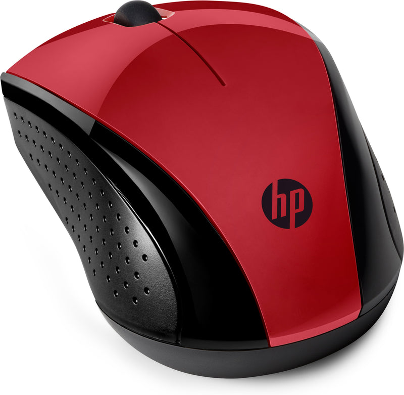 HP Kabellose Maus – 3 Tasten, USB-Empfänger, Sunset Red