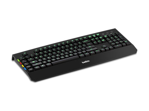 Belkin KVM-Fernbedienung – Integrierte Tastatur, USB-Anschluss
