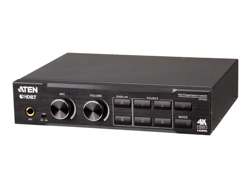 ATEN Präsentations-Matrix – 4K Unterstützung, Audio DSP
