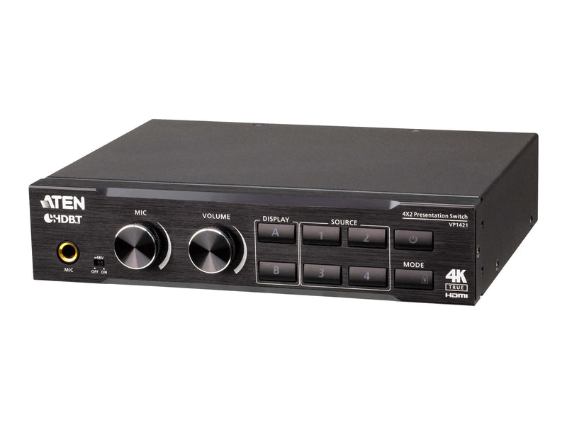 ATEN Präsentations-Matrix – 4K Unterstützung, Audio DSP