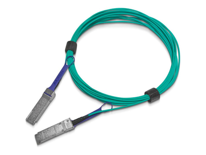 Nvidia 5m Glasfaser-Netzwerkkabel – 100 Gbps, QSFP-Anschlüsse