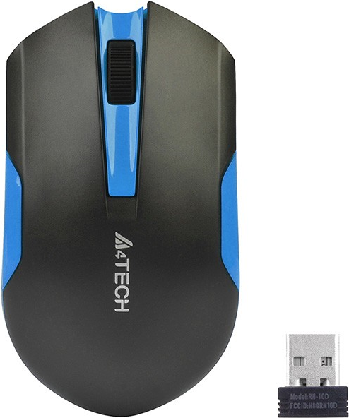 A4TECH Kabellose Maus – Optisch, 15 m Reichweite