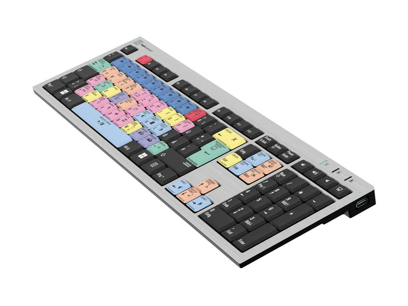 LOGIC-KEYBOARD Tastatur – Für Adobe Premiere Pro, USB-Anschluss