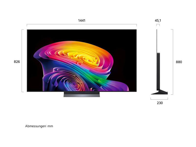 LG 65" OLED-Fernseher – 4K UHD, Smart TV