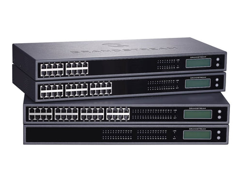 Grandstream VoIP-Gateway – 24 Anschlüsse, Status-LCD