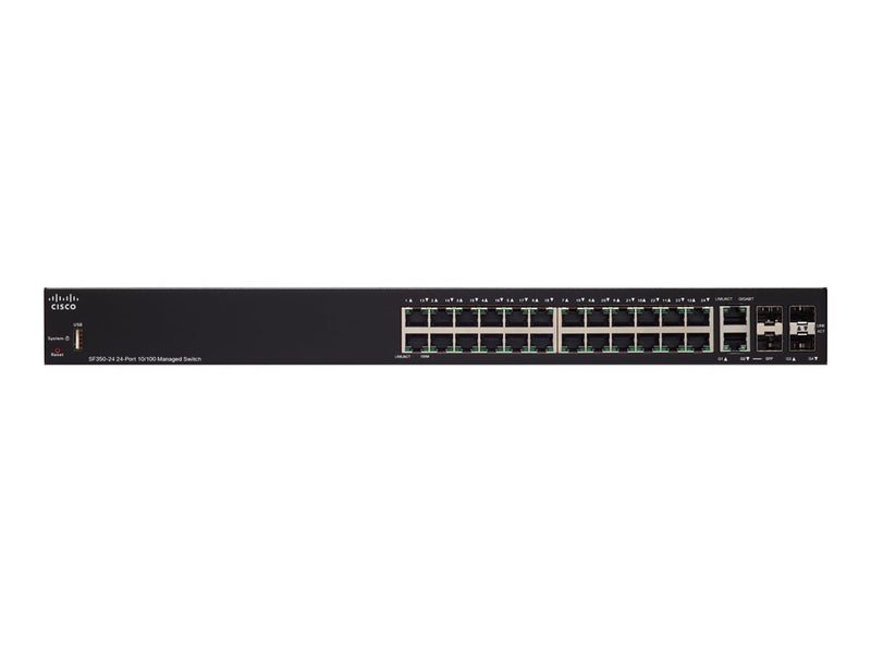 Cisco 24-Port Netzwerk-Switch – Für kleine Unternehmen geeignet