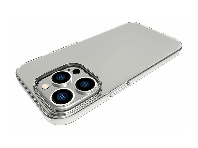 ESTUFF iPhone 14 Pro Hülle – Klar, schlank, kabelloses Laden