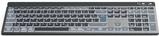 HAMA Kabellose Multi-Device-Tastatur – Beleuchtet, QWERTZ-Layout