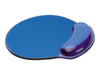 SECOMP Mauspad – Mit Handauflage, transparent blau