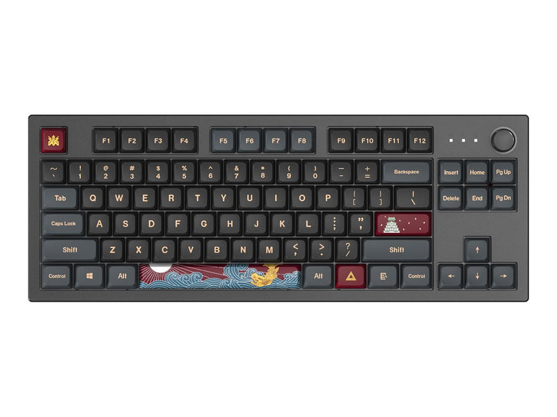 MONTECH Gaming-Tastatur – RGB-Beleuchtung, USB-C Anschluss