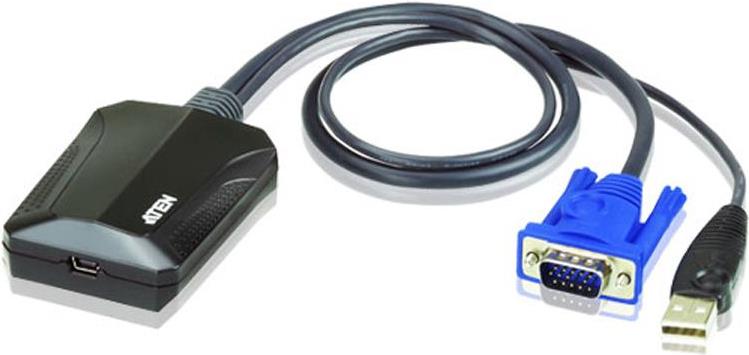 ATEN Konsolenadapter – USB- und VGA-Anschluss für Laptops