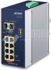 PLANET Industrial 8-Port Switch – PoE+ für einfache Netzwerke