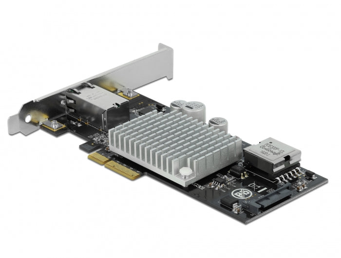 Delock PCI Express Netzwerkkarte – 10 Gbps, PoE+ Unterstützung