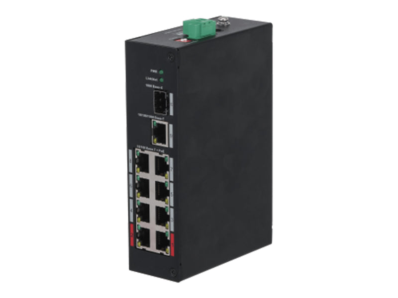 Dahua 10-Port Switch – PoE für einfache Netzwerkverbindungen