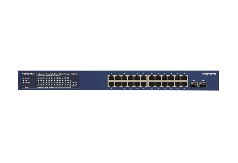 Netgear 24-Port Gigabit Switch – PoE+ für einfache Stromversorgung