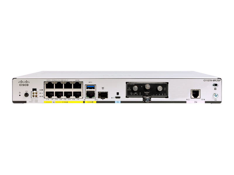 Cisco Router mit 8-Port-Switch – Kabellos und kabelgebunden