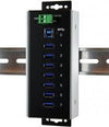 Exsys USB 3.0 Hub – 7 Anschlüsse, Überspannungsschutz