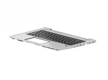 HP Ersatztastatur mit ClickPad – Für ProBook 440/445 G7, inkl. obere Abdeckung