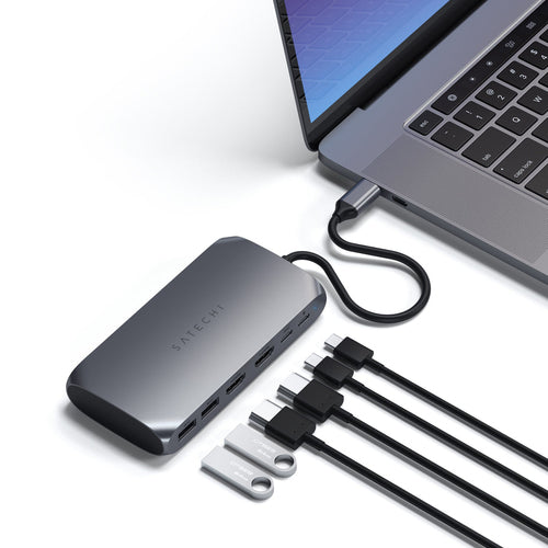 Satechi USB-C Hub – 4K HDMI, USB-Anschlüsse