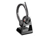 Plantronics Savi 7220 Office Headset – Kabellos, 120 m Reichweite