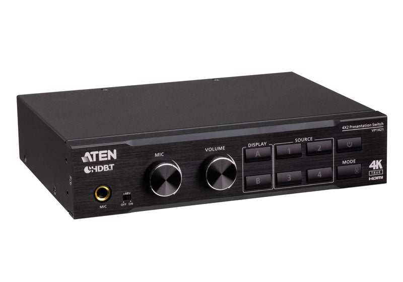 ATEN Präsentations-Matrix – 4K Unterstützung, Audio DSP