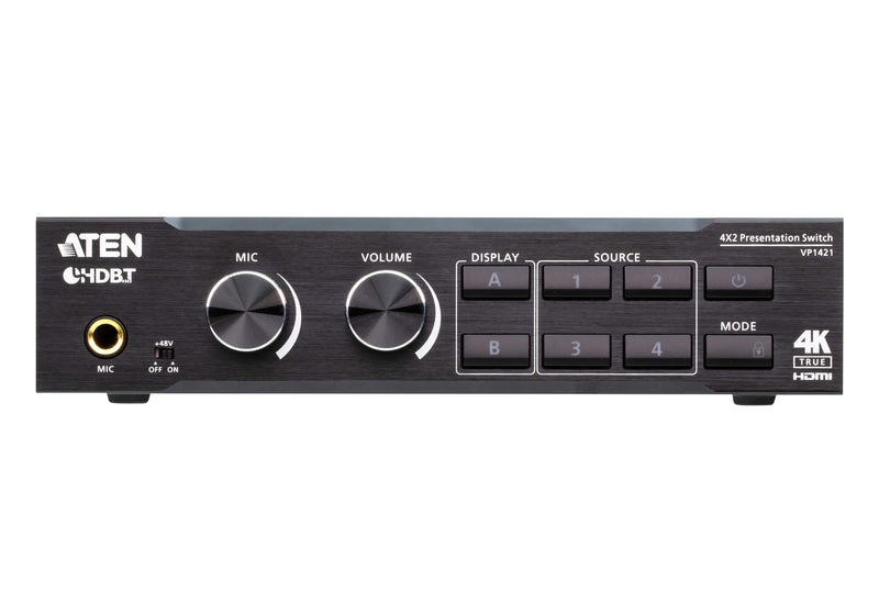 ATEN Präsentations-Matrix – 4K Unterstützung, Audio DSP