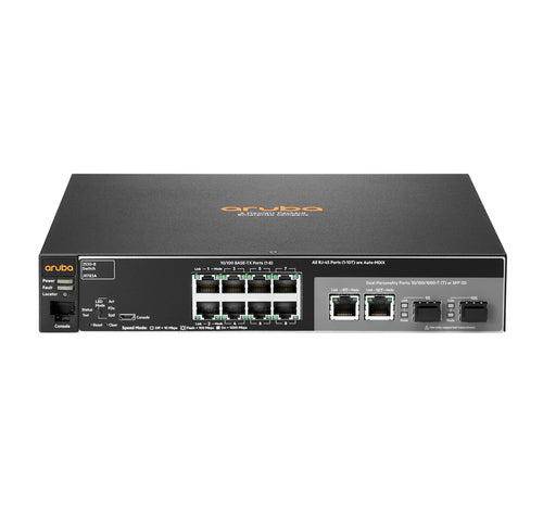 HP Enterprise Switch – 8 Anschlüsse, einfach verwaltet