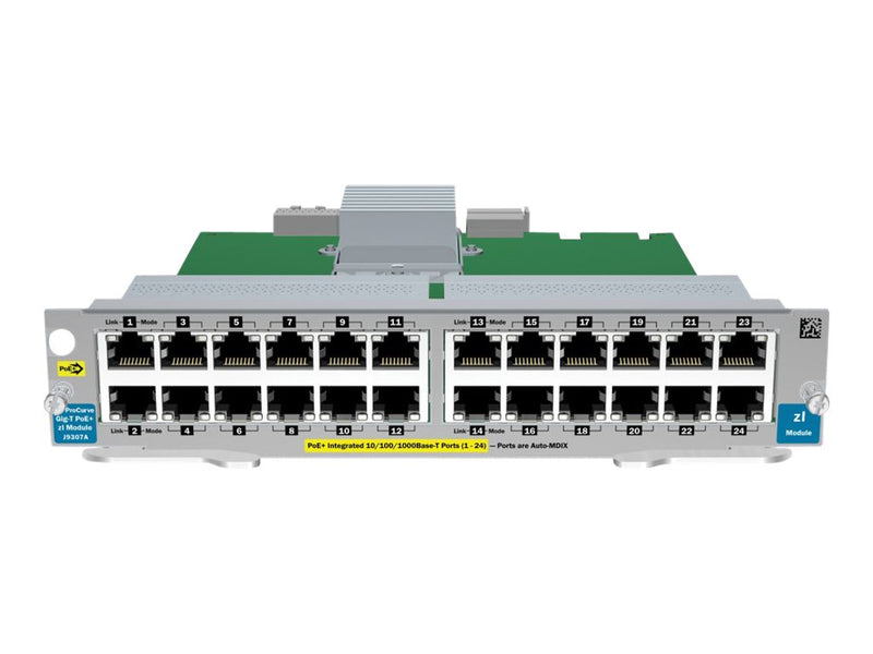 HP Enterprise 24-Port Netzwerkmodul – Gigabit Ethernet, PoE-Unterstützung