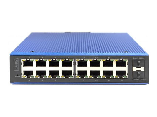 Digitus 18-Port Gigabit Switch – Robust für anspruchsvolle Umgebungen