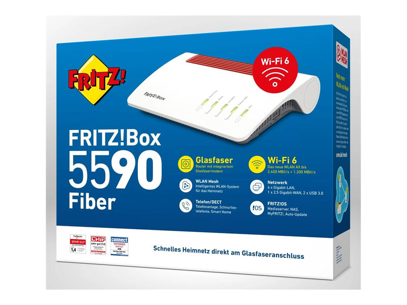 Fritz! WLAN-Router – Schnelles Internet mit Wi-Fi 6 und Mesh