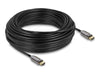 Delock Optisches DisplayPort-Kabel – 8K, 30 Meter Reichweite
