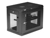 StarTech.com 9HE Wand-Server-Rack – abschließbar, belüftet