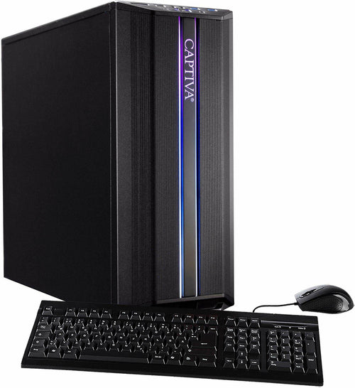 Captiva Desktop-PC – Ryzen 5, 32 GB RAM, 1 TB Speicher
